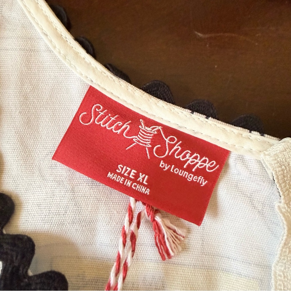 Loungefly Stitch Shoppe The Peanuts Comic Panel Olivia Tank Dress Size XL - Picture 7 of 10